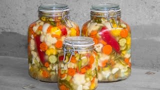Mixed Vegetable Pickles شور مخلوط سبزیجات