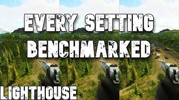How Graphics Settings Affect Performance | Escape from Tarkov | 0.15 | GPU-Bound Test | Lighthouse