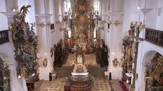 Die Wallfahrtsbasilika Maria Brunnlein In Wemding Youtube