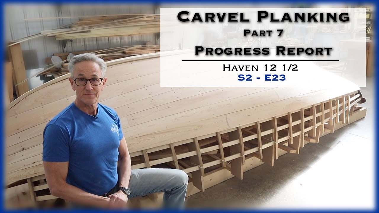 Прогресс в обшивке карвел, рифовый крюк, S2-E23