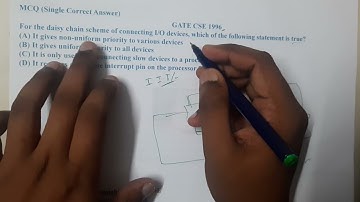 GATE CSE 1996 || COMPUTER ORGANIZATION || GATE Insights Version: CSE