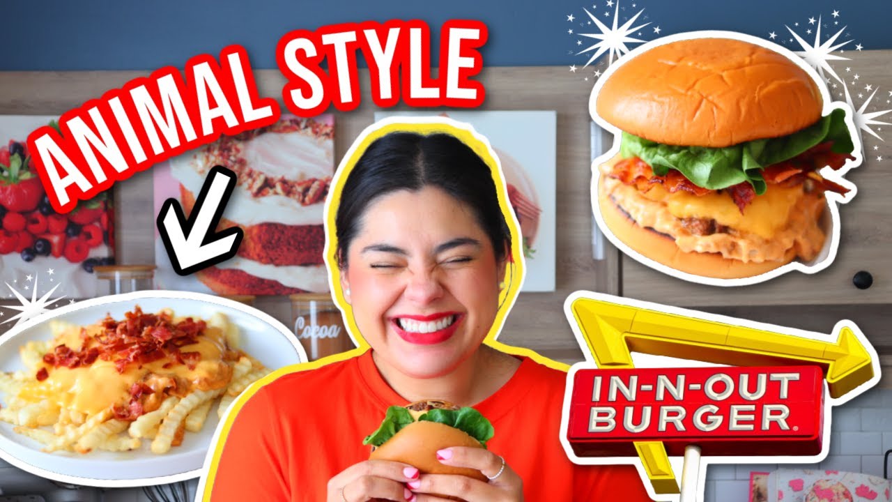 Recreando El MENU SECRETO DE IN N OUT RECETA RebeO YouTube