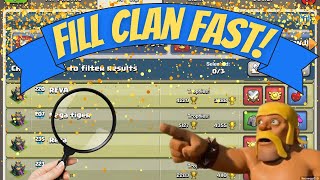 Top 3 ways to find NEW clan members