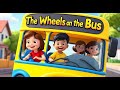 The Wheels on the Bus Go Round &amp; Round – Sing Along! 🚌🎵