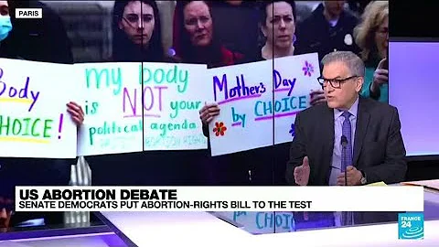 US Senate Democrats put abortion-rights bill to the test • FRANCE 24 English