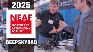 DeepSkyDad NEAF 2025
This is my first time looking at the DeepSkyDad flat panel system. I really like it and might incorporate this into one of my scopes someday. They work with theASIAIR Pro and newer. It think what is most attractive to me is the ability to do flats, darks and Bias calibration frames without ever touching the scope. DeepSkyDad NEAF 2025