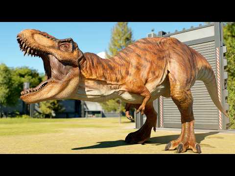 ALL 98 LAND SPECIES AT MAX EGGS IN NORTHWEST USA - Jurassic World Evolution 3