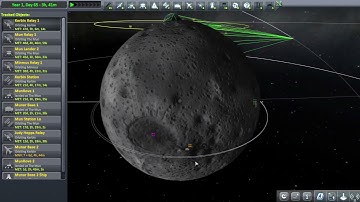 Kerbal Space Program Enhanced Edition Test Footage | Xbox One X | Mun Experiments & Tracking Station