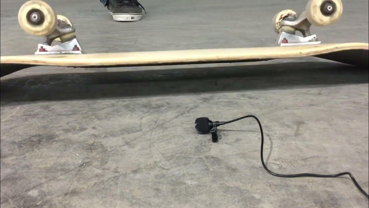 Skateboard ASMR Trucks Squeaking, Popping Noise, Wheels Tapping and