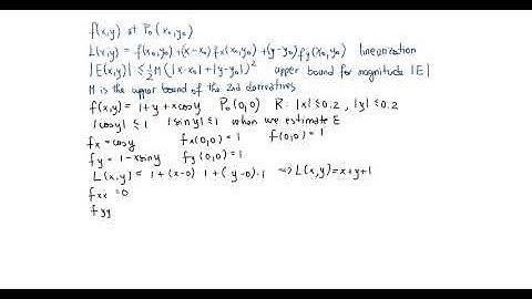 Linearization and Upper Bound of Magnitude2