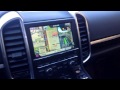 Porche New Cayenne Aftermarket Touch navigation installed