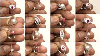 Latest Silver Ring Designs For Women Elegant & Stylish Finger Rings 2025