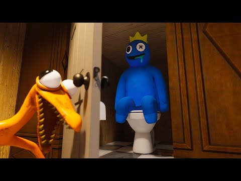 Rainbow Friends Toilet Prank Animation Roblox