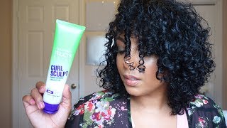 ♡ The Perfect Curl | Trying Garnier Curl Sculpt Conditioning Curl Cream Gel – Fine, Curly Hair ♡