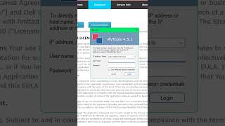 How to run RVTools screenshot 2