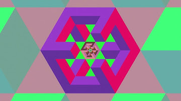 Royalty Free Animation: Infinite Zoom Pattern 5