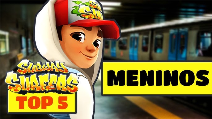 Top 5 Personagens Meninos do Subway Surfers em 2019 