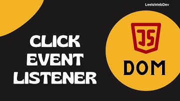 46. Adding Click Event Listener and get the details of the form elements - DOM