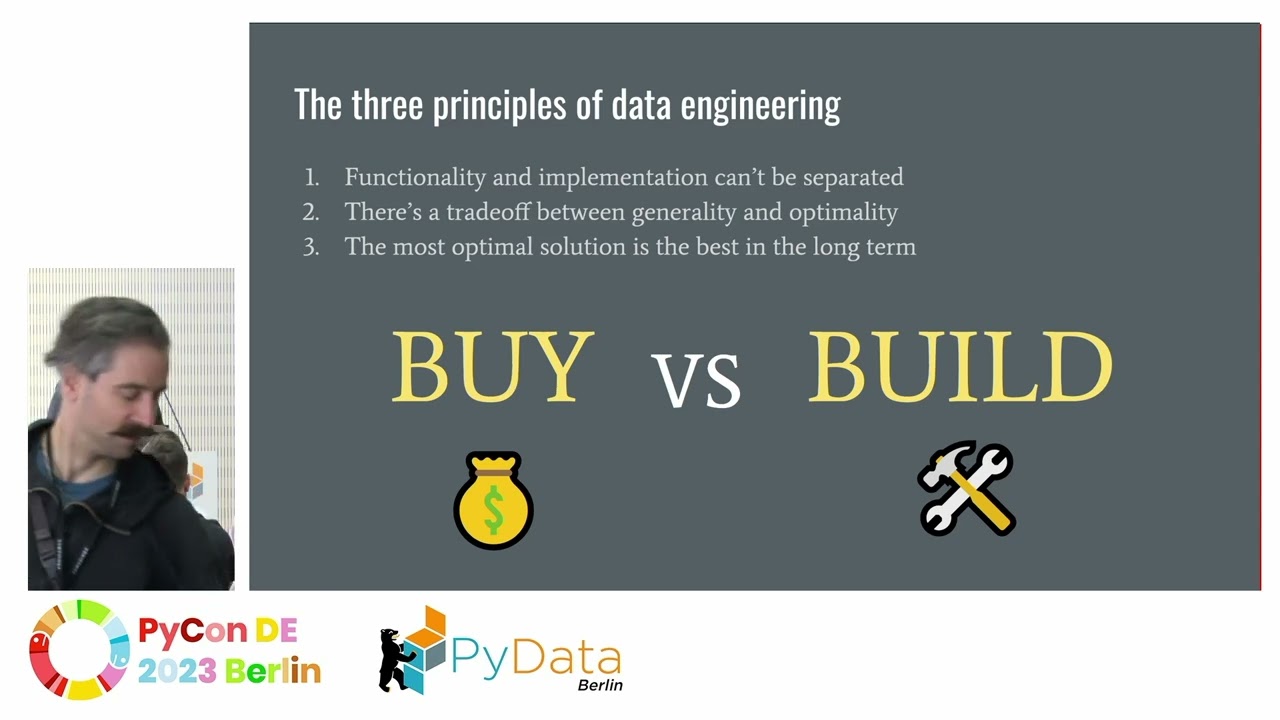 Image from Most of you don't need Spark. Large-scale data management on a budget with Python