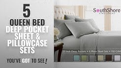 Top 10 Queen Bed Deep Pocket Sheet & Pillowcase Sets [2018]: Southshore Fine Linens Extra Deep