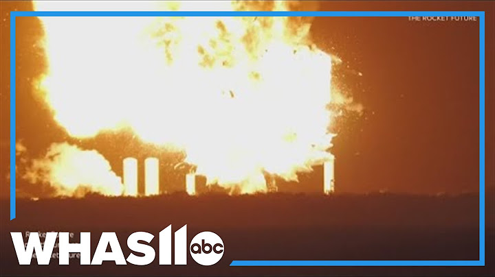 VIDEO: SpaceX rocket explodes into fireball during testing