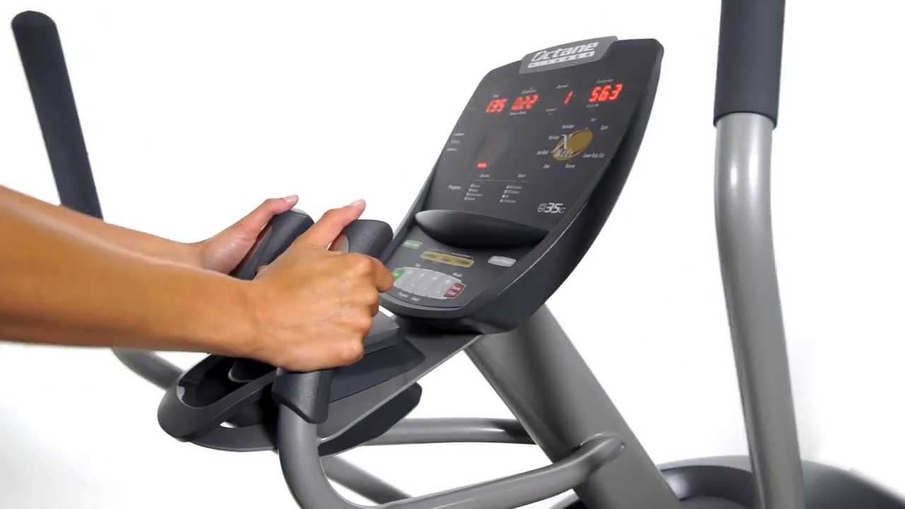 Octane Fitness Q35C Elliptical - YouTube