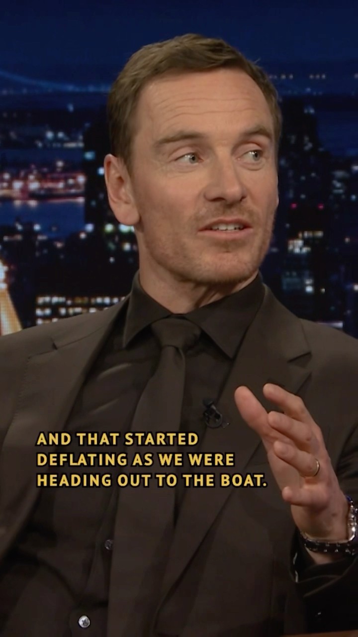 #MichaelFassbender has learned to love #ABBA ? #FallonTonight