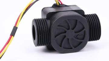 Nylon water flow sensor from SAIER