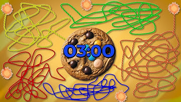 Cookie Timer For 3 Minutes - Bomb Timer (Classroom Countdown Explosion)