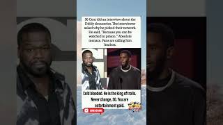 50 Cent Trolls Diddy Again With Prison TV Joke. #shorts #viral #worldnews