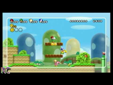 New Super Mario Bros. Wii [NSMB] World 1-3 Super Skills