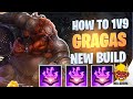 WILD RIFT | HOW TO 1V9 ON GRAGAS WITH NEW BUILD | Challenger Gragas Gameplay | Guide & Build