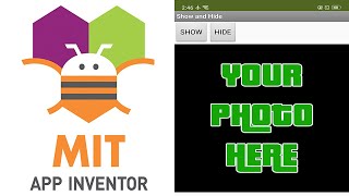 📗Show & Hide Photo .aia .apk (MIT App Inventor) screenshot 4