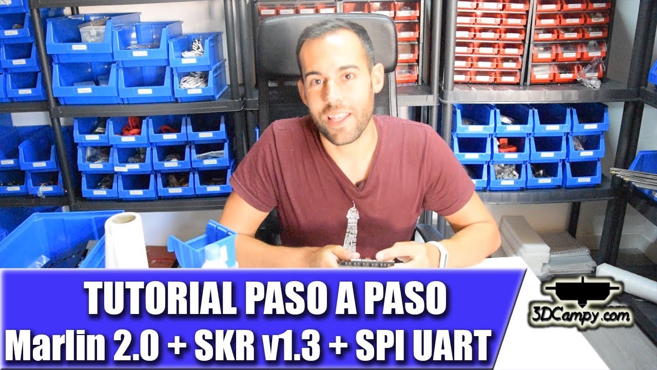 Marlin 2.0 en SKR V1.3 Tutorial configuración paso a paso 2130 SPI 2208