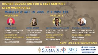 Webinar: Higher Education for a 21st Century STEM Workforce