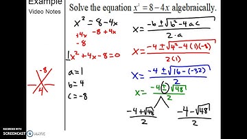 RWHS Precalc 1.1 Modeling and Solving Equations Video Notes