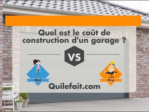 Vidéo: Combien coûte un garage 2 places ?