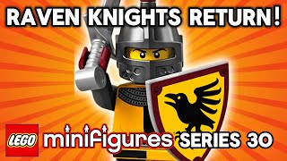 LEGO Raven Knights Are BACK! (CMF Series 30 & Sea Serpent GWP!)