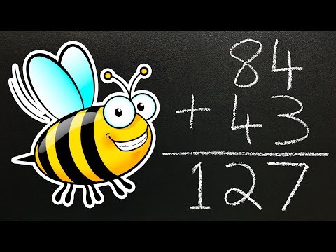 꿀벌은 수학을 할 수 있어요. (우리보다 더 잘해요.)