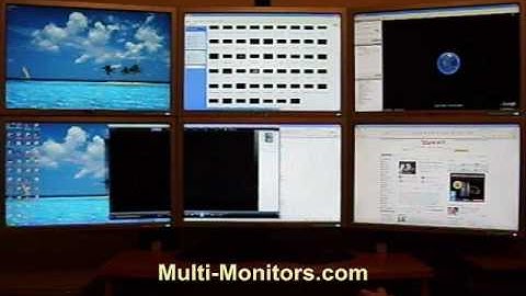 SUPER PC™ 6LCD Multiple Monitor Trading Computer System | Multi-Monitors.com