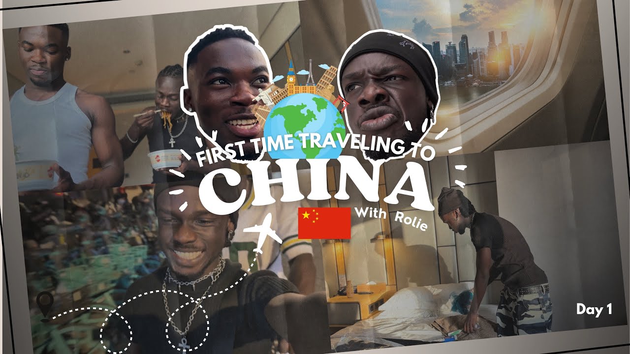 Trip to China: Day 1 Feat. Rolie. A robot brought us food, went to the club, ate Chinese food etc.