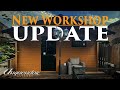 I had to destroy the old workshop and rebuild a brand new one!