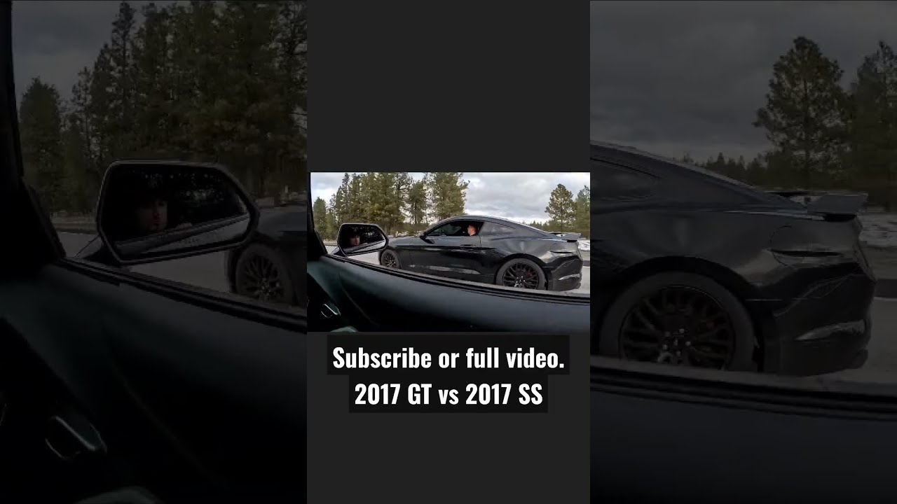 2017 Camaro SS Vs Mustang GT Headers Tune