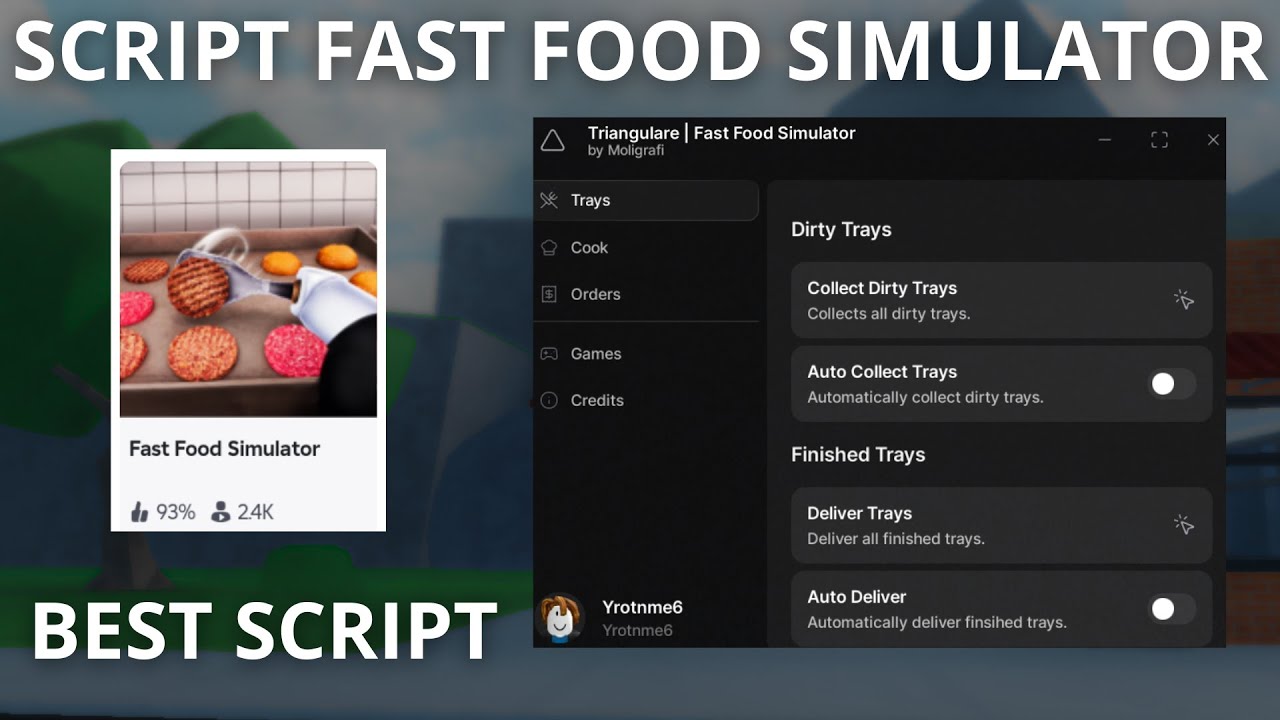 Fast Food Simulator *NO KEY* AUTO FARM, AUTO FLIP, AUTO DELIVERY & MORE ...