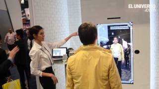 Fitting solution de Toshiba, para probarse ropa sin desvestirse