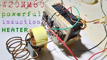 Homemade power induction heater using 4 mosfect || diy induction heater