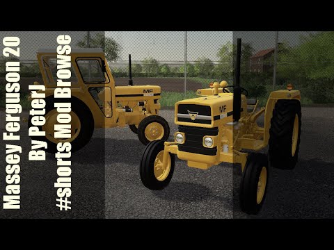 Massey Ferguson 20 - #shorts Mod Browse - Farming Simulator 19