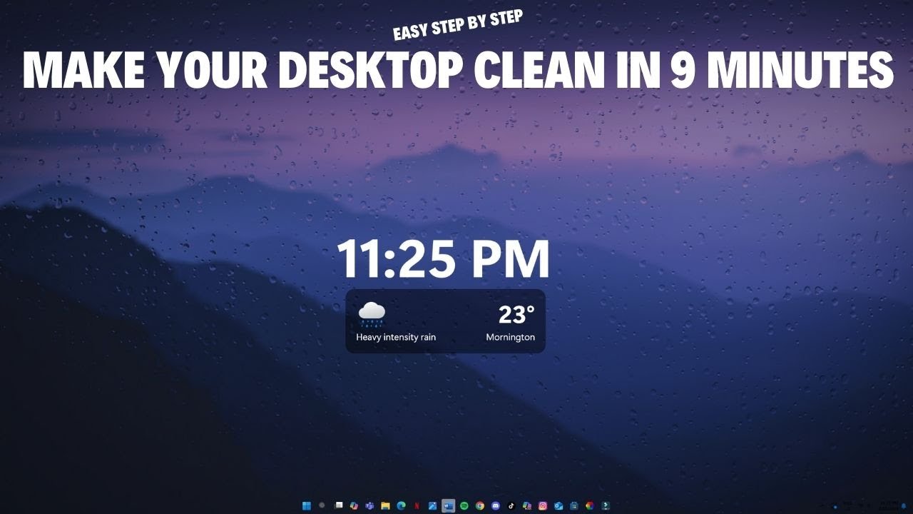 Make your desktop beautiful with this easy step by step guide - YouTube