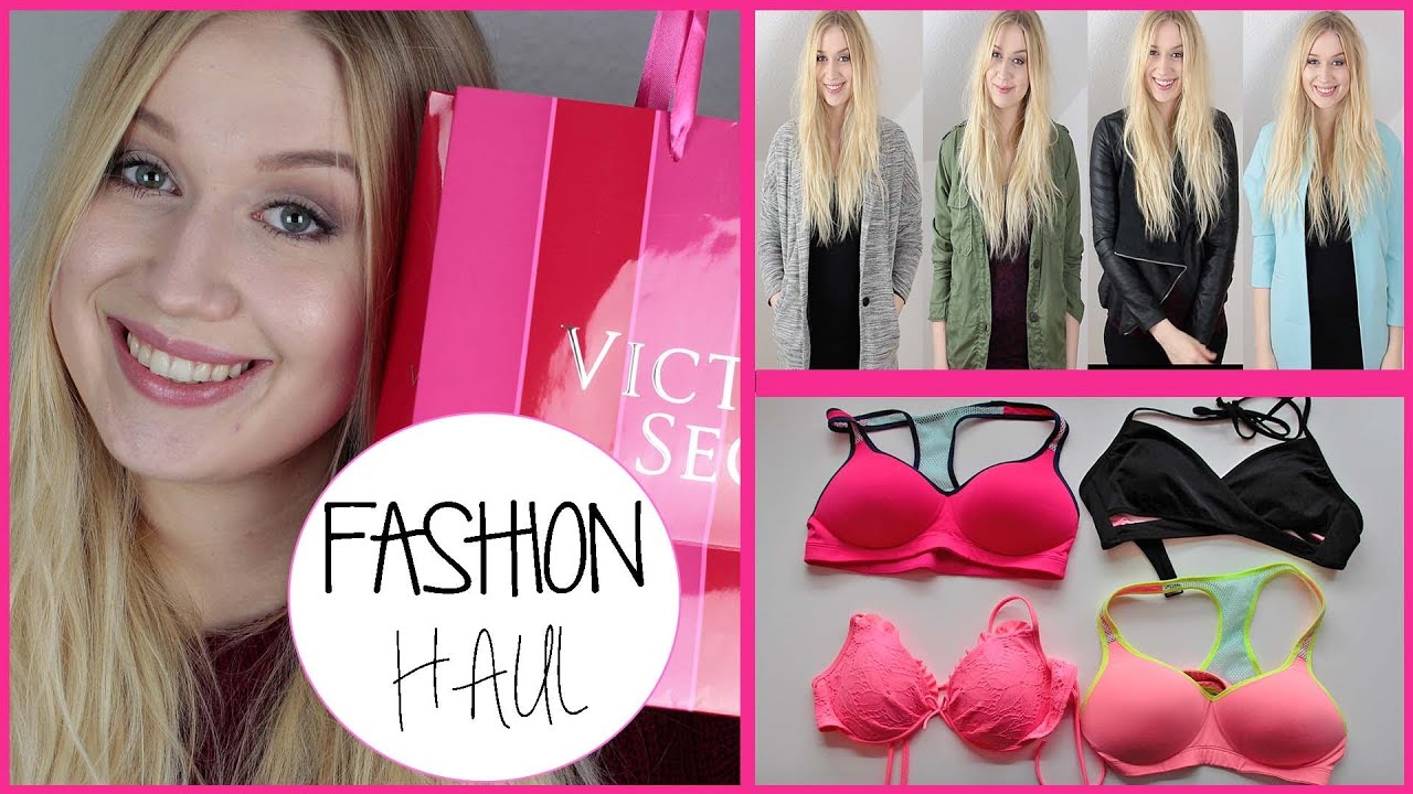 FASHION HAUL Victoria's Secret, Topshop, New Look
