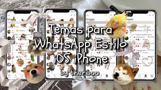 🥒🐈 Temas para WhatsApp Estilo iOS iPhone Themes 2024 cute aesthetic @theriboo ⭐🎀 by theriboo 1,987 views 3 months ago 8 minutes, 18 seconds